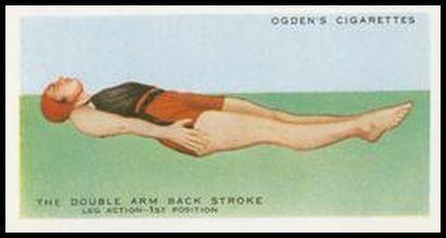 29 The Double Arm Back Stroke Leg action 1st position